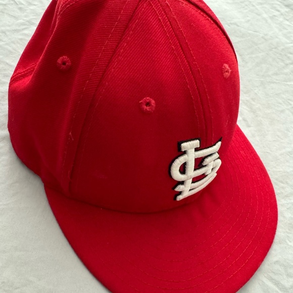 59 FIFTY New Era St Louis Cardinals RED Baseball Cap ONFIELD for MLB size 6 7/8 - Picture 11 of 13